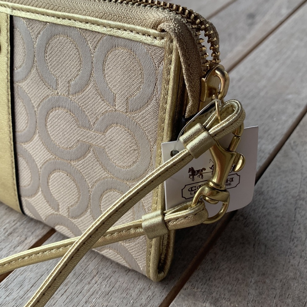 Coach Julia Op Art Zippy wristlet - Picture 4 of 15